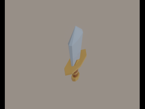 Toon Sword 3Dモデル