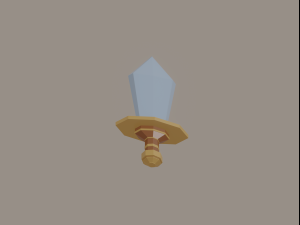 Toon Sword 3Dモデル