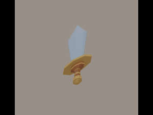 Toon Sword 3Dモデル
