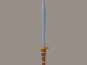 Toon Sword 3Dモデル