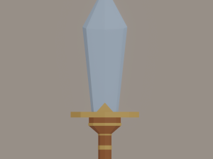 Toon Sword 3Dモデル