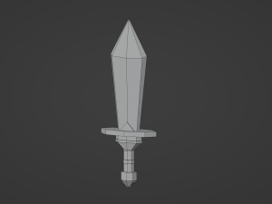 Toon Sword 3Dモデル
