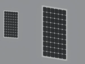 Zonnepaneel 3D Model
