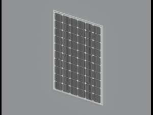 Solar Panel 3D Model