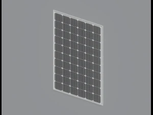 Solar Panel 3D Model