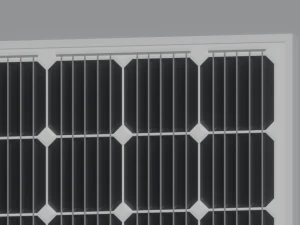 Solar Panel 3D Model