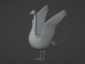 Goose 3D-Modell