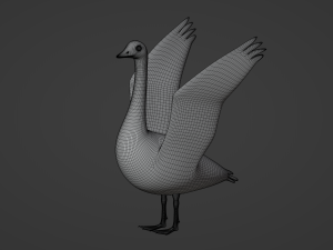 Goose 3D-Modell