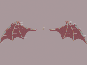 Dragon Wings 3D 模型