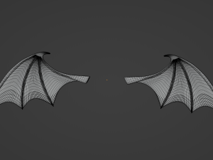 Dragon Wings 3D 模型