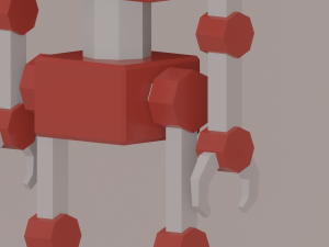 Simple Robot Modelo 3D