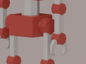 सरल रोबोट 3D मॉडल