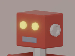 सरल रोबोट 3D मॉडल