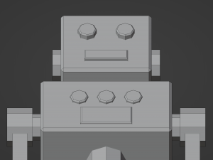 Simple Robot Modelo 3D