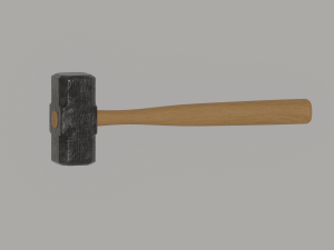 Sledge Hammer Modelo 3D