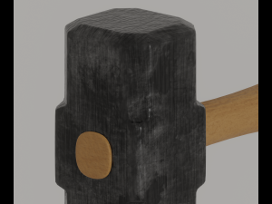 Sledge Hammer Modelo 3D