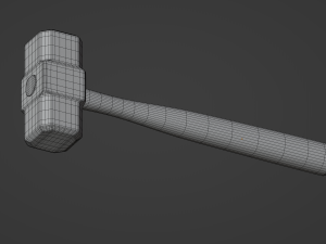 Sledge Hammer Modelo 3D