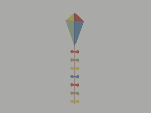 Kite 3D Model