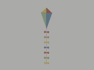 Kite 3D Model