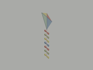 Kite 3D Model