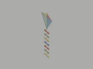Kite 3D Model
