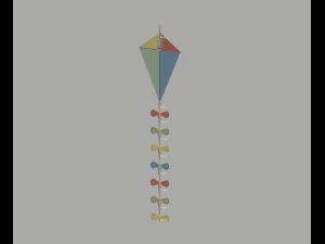 Kite 3D Model