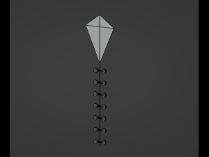 Kite 3D Model