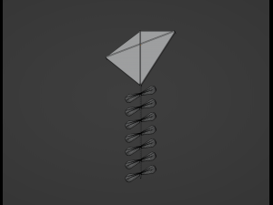 Kite 3D Model
