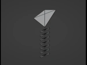 Kite 3D Model