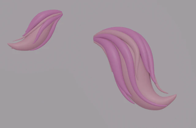 尾巴 3D 模型 .c4d .max .obj .3ds .fbx .stl .blend