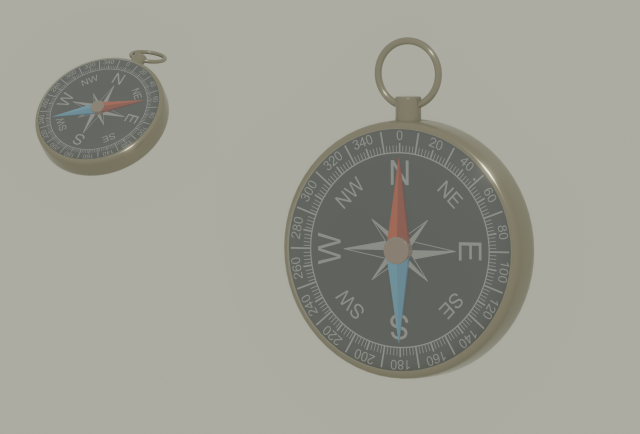 Compass 3D मॉडल .c4d .max .obj .3ds .fbx .stl .blend 
