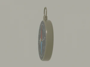 罗盘 3D 模型
