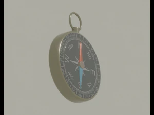 罗盘 3D 模型