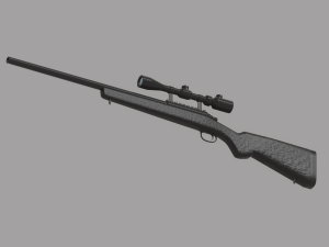 Sniper Rifle 3D-Modell