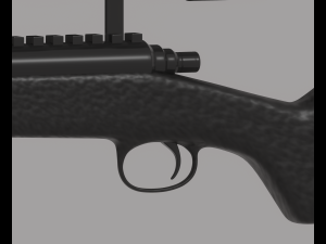 Sniper Rifle 3D-Modell