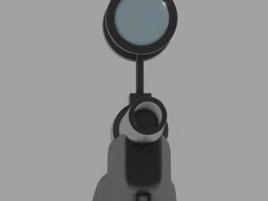 Sniper Rifle 3D Model