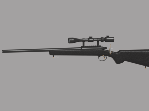 Sniper Rifle 3D-Modell