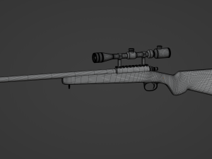 Sniper Rifle 3D-Modell