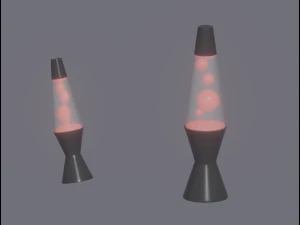 溶岩ランプ 3Dモデル