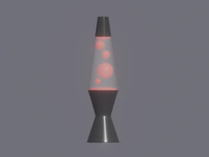 Lava Lamp 3D Model