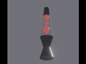 Lava Lamp 3D Model