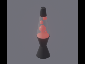 Lava Lamp 3D Model