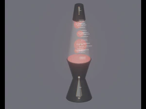 Lava Lamp 3D Model