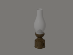 Oil Lamp 3D-Modell