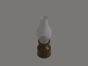 Oil Lamp 3D मॉडल
