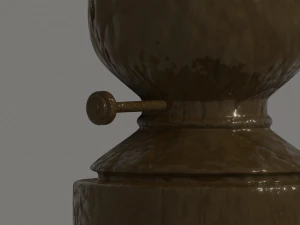 Oil Lamp 3D Model