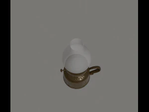 Oil Lamp 3D Model