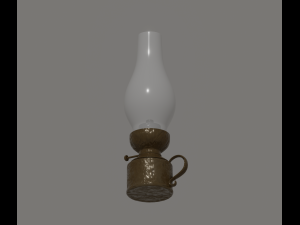 Oil Lamp 3D मॉडल