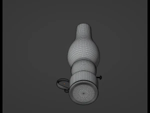 Oil Lamp 3D Model