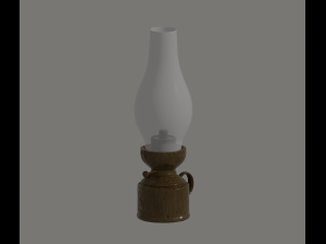 Oil Lamp 3D मॉडल